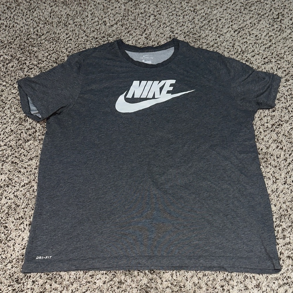 Nike Men's Dark Gray Dri-FIT Tee